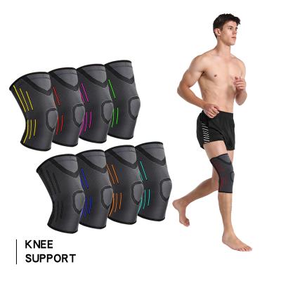 China 2139#Compression Non-slip Knee Brace Support Fitness Sports Leg Knee Protector Protective Sleeve for sale