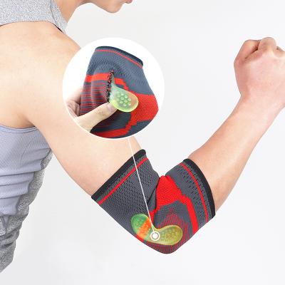 China KS-4006# Durable Silicone Fitness Elbow Brace Compression Support Sleeve For Sports Safety for sale