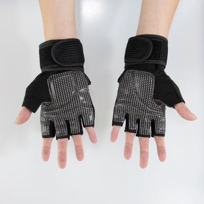 China Ks-6024# Private Label Gym Gloves Durable Custom Fitness Training Gloves for sale