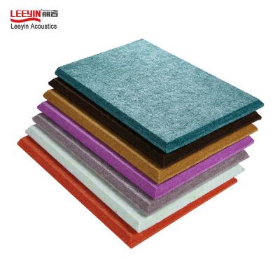 China Liyin China Manufacturer 100% Industrial Pet Felt Plate 1220mmx2420mm Polyester Fiber Industrial Absorbent Acoustic Panel for sale