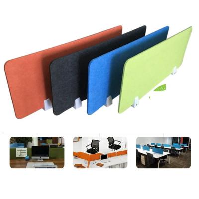 China Eco-friendly Multicolor Pet Liyin Office Acoustic Office Privacy Desk Partition Screen Industrial Office for sale