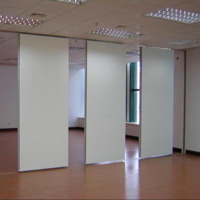 China Leeyin Industrial Sliding Office Mobile Acoustic Wood Partition Room Conference Dividers Soundproof Wall Partition for sale