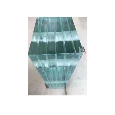 China New Developed Low Yard Super Clear Ultra White Iron Tempered Laminated Glass for sale