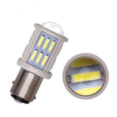 China ESPUMOSO Brake Lamp 7440 Steering Light 7020 Reverse High Quality Ceramic 27SMD Universal Brake Lights New LED Light for sale