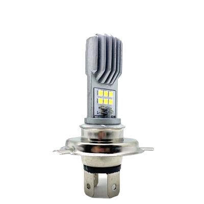 China High Quality Univeral Automobiles ESPUMOSO High Low Beam 3030 12smd Motorcycle Led Driving Light H4 H6 12smd Scooter Bulbs Fog Lamp 12V White for sale