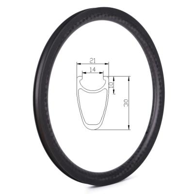 China Road Bikes 24 x 1 1/8 30mm Depth 21mm Width 24 Inch 520mm Road Anvil Rims For BMX Bicycle Carbon Rims for sale