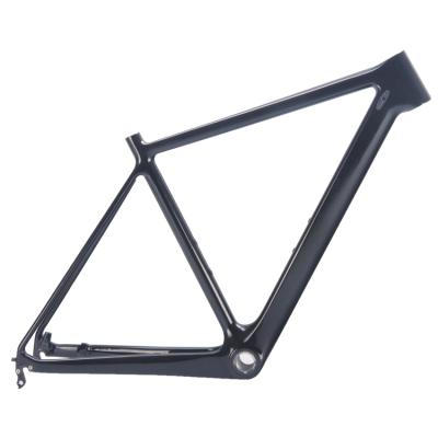 China Stiffness Chinese OEM ODM Service Disc Brake 700C 480mm Road Bike Carbon Fiber Frames for sale