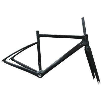 China Super Stiffness 700C ligth C Brake Disc Brake Carbon Fiber Road Bike Frame Carbon 45cm 48cm 51cm for sale