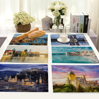 China 2021 Best Product Viable Custom Reusable Area Rug Low Cost Qualiy Table Reusable Selling Mat for sale