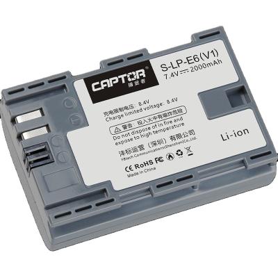 China Brand New High Capacity Camera Battery, Photographer, Capture LP-E6V Battery, For Canon Exclusive 5D 5d2 5d4 6d 6d2 7d Camera LP-E6V for sale