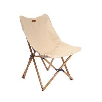 China Wholesale Easy Carry Camping Folding Outdoor Chair, Foldable Wooden Chair For Beach for sale