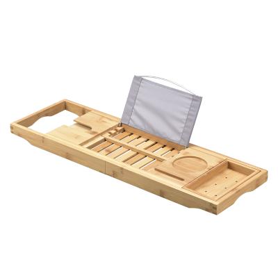 China Wholesale Widely Used Special Design Hotel Bathroom Bamboo Tub Tray Viable for sale