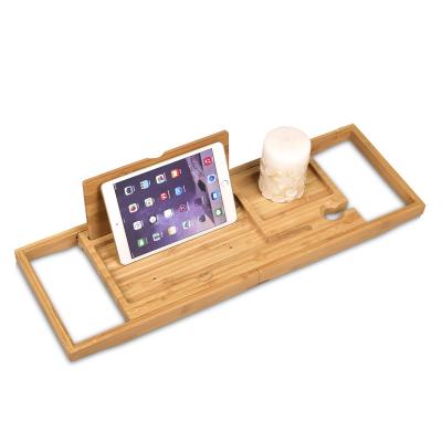 China Wholesale Good Quality New Arrivals Viable Hot Selling Bathtub Tray Bamboo for sale