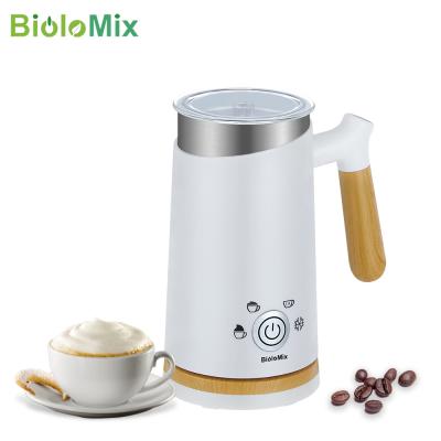 China NEW Household BioloMix Heater Hot and Cold Automatic Milk Frother for Latte, Froth Maker for Coffee, Hot Chocolates, Cappuccino for sale