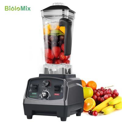 China BioloMix 3HP 2200W Motor Commercial Grade Timer Blender Juicer Fruit Food Processor Ice Cream Smoothies BPA Free Pure Copper Pot 2L for sale