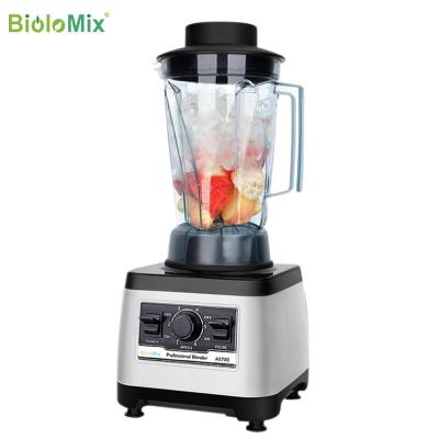 China Professional Grade Biolomix Motor Blender Bar Blender Heavy Duty Industrial Pure Copper Liquidificador Professional Juicer Ice Smoothies Peak 2200W for sale