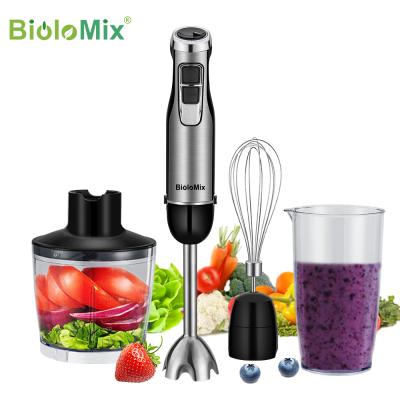 China Household 1200W High Performance 4 in 1 Household Hand Blender Set Electric Adjustable Speeds Multiple Attachments for sale