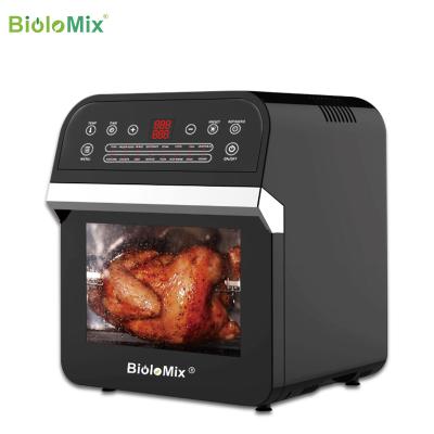 China Household BioloMix 12L 1600W Air Fryer Oven Toaster Rotisserie and Dehydrator with LED Digital Touch Screen, 16-in-1 Countertop Oven for sale