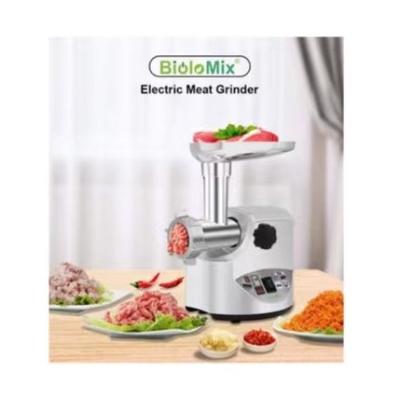 China Electric Meat Chopper Grinders For Sale Stainless Steel Food Processor Household Meat Grinder Chopper Parts Automatic Mincing Household Machine for sale