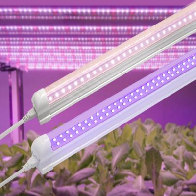 China Eco - Friendly Full Spectrum Supplement Grow Tube Vertical Growing T8 Indoor Plants Full Led Grow Light Tubes for sale