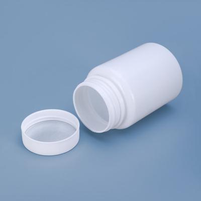 China Custom White Plastic Medicine Medicine Pill Bottles With Screw Cap for sale