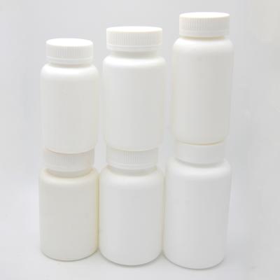 China Custom White 60cc 150cc Medicine Pill Capsule Bottle With Child Resistant Cap for sale