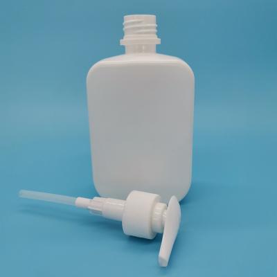 China Eco-friendly HDPE Customized 500ml Plastic Bath Bottle Shampoo Wash Bottle for sale