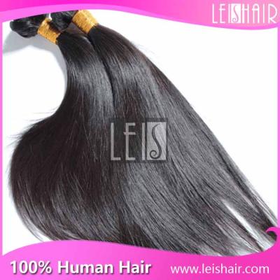 China straight brazilian human hair extension for sale