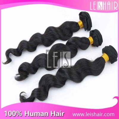 China Peruvian human Hair Grade 5A Loose Wave Wholesale Human Hair for sale