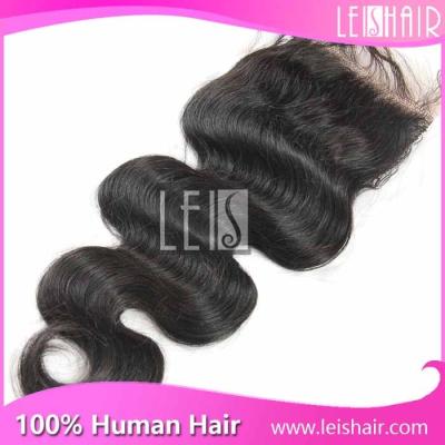 China top quality virgin hair body wave lace closure 4*4 for sale