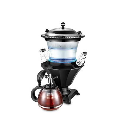 China Store LED warm light electric samovar glass tea for sale