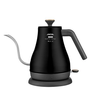 China 360 Degree Rotation Base Stainless Steel Gooseneck Electric Coffee Kettle Pour Over Custom Dripper Tea Pour Over Coffee Kettle for sale