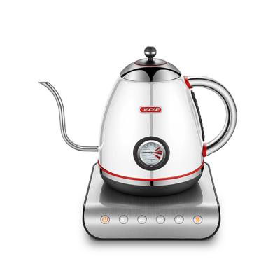 China 360 Degree Rotating Base 0.8L Drip Electric Kettle / Tea Kettle With Thermometer And Temperature Control for sale