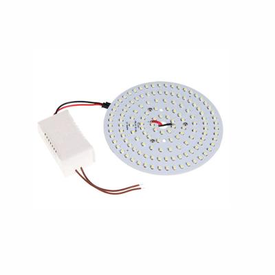 China FR4 RDS Electronic-customized aluminum single side round pcb, 12v led light circuit board factory for sale