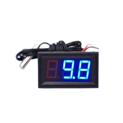 China RDS Electronics -50~110 Degree LED Temperature Sensor Probe 12V Digital Thermometer Tester 12v Digital Thermometer for sale