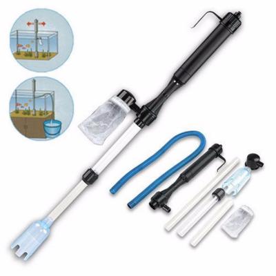 China Viable Aquarium System Mining Vacuum Gravel Water Purification Filter Siphon Filter Aquarium for sale