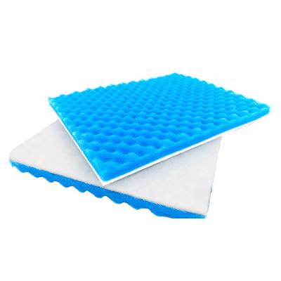 China High Density Fish Tank Wave Cotton Filter Cotton Water Purification Sponge Viable Biochemical Purification Material for sale