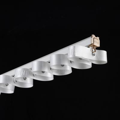 China Eco-friendly Manufacturer High Quality S Bend Curtain Track Accessories Window Decoration Curtain Rail Track For Home for sale