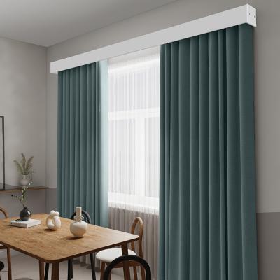 China Curtain Valance Box Window Decoration Accessories Customized By High Quality Eco-friendly Durable Metal Curtain Way for sale