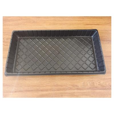 China Modern drain hole do not plug flat biodegradable seed trays for plant breeding for sale