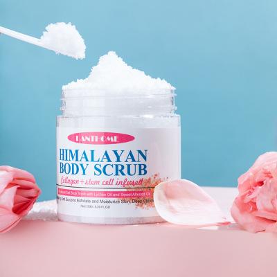 China Exfoliator OEM/ODM Private Label Skin Care 150g Himalaya Whitening Vegan Body Scrub for sale