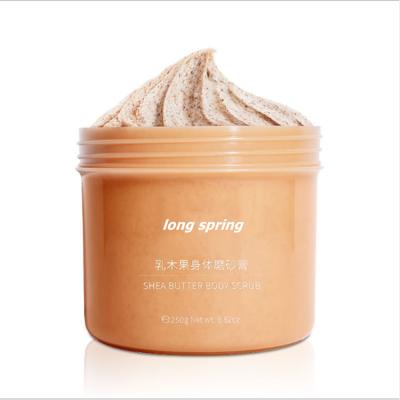 China Exfoliator Private Label Body Exfoliate Scrub Cream Coffee Body Scrub Face Body Scrub for sale