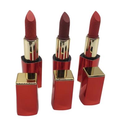 China Waterproof Non-Stick Lip Gloss Lipstick Matte Lip Gloss Long Lasting Custom for sale