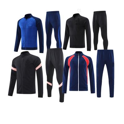 China Custom Club Logo Team Football Tracksuit Cheap Sportswear Train Sports Factory Wholesale Breathable for sale