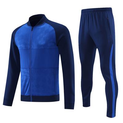 China Wholesale Sporting Sets Wear Quality Long Sleeve All Teams Teamwear Jacket Club Soccer Tracksuit Set For Men for sale