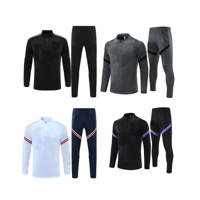 China Wholesale Cheap Breathable Sports Boys Men Club Football Tracksuits Team Training Soccer Jersey Custom for sale