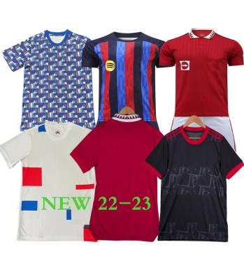 China Sets wholesale 2022 2023 season original Thai new quality nation football singlet soccer uniform for sale