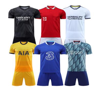 China Club 23 Team International Football Jerseys Custom Made Thai 22 Sets Real Quality Football Wear for sale