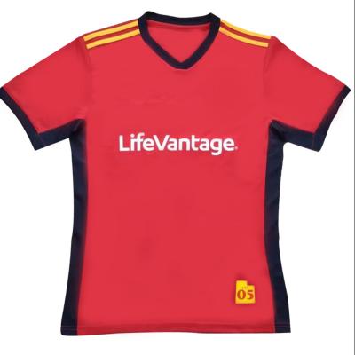 China Wholesale Quality Club Team Football Shirt Youth Real Salt Lake Thai Soccer Jersey Sets for sale