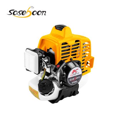 China Multifunctional 2-Stroke Gear Head Drive Behind SP-BC560 Gasoline Brush Cutter for sale